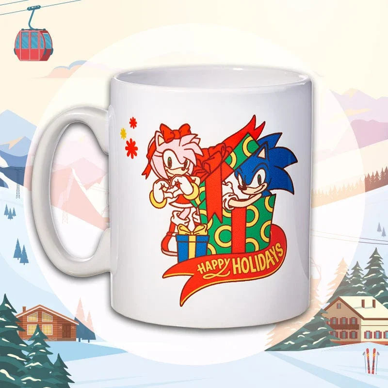 Mug Sonic le Hérisson - Happy Holidays