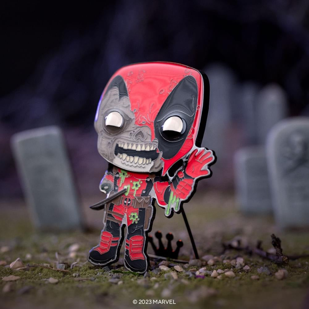 Pop! Pin Zombie Deadpool (Glow)