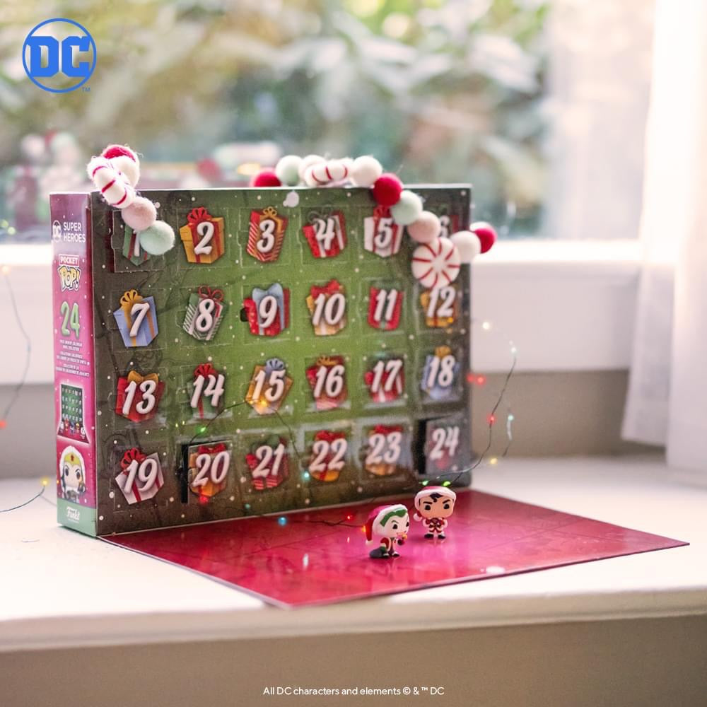 Calendrier de l'avent DC Comics - Pocket Pop!