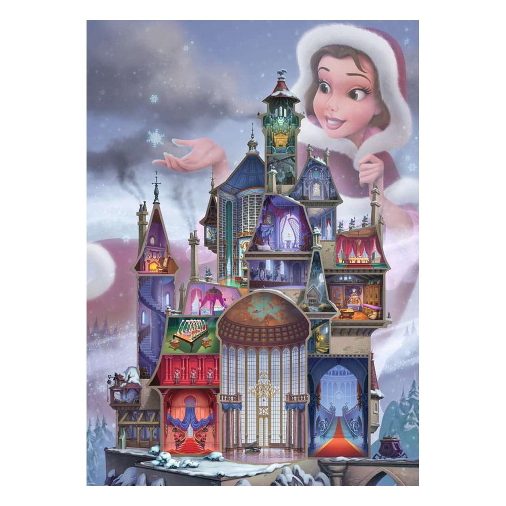 Disney pils kolekcijas puzle - Skaistule 
