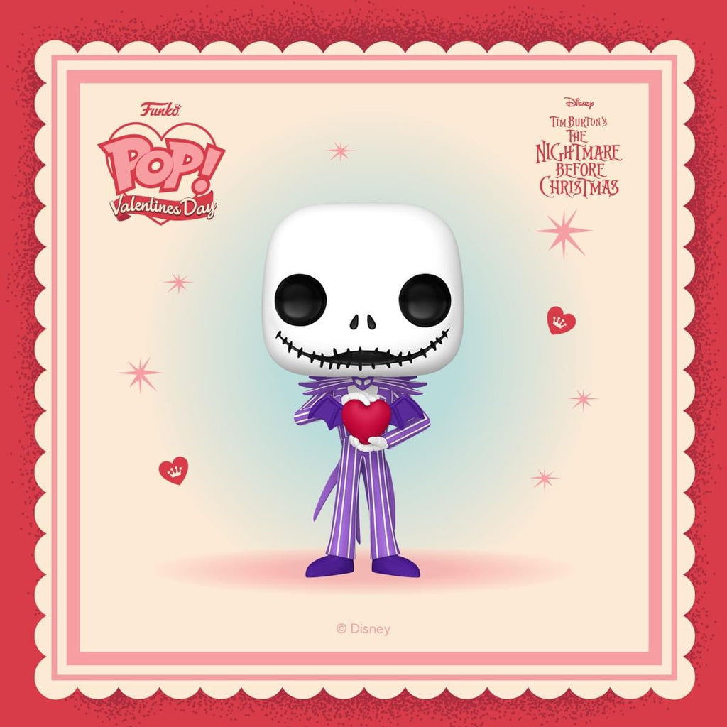 Jack Skellington s valentýnským srdcem