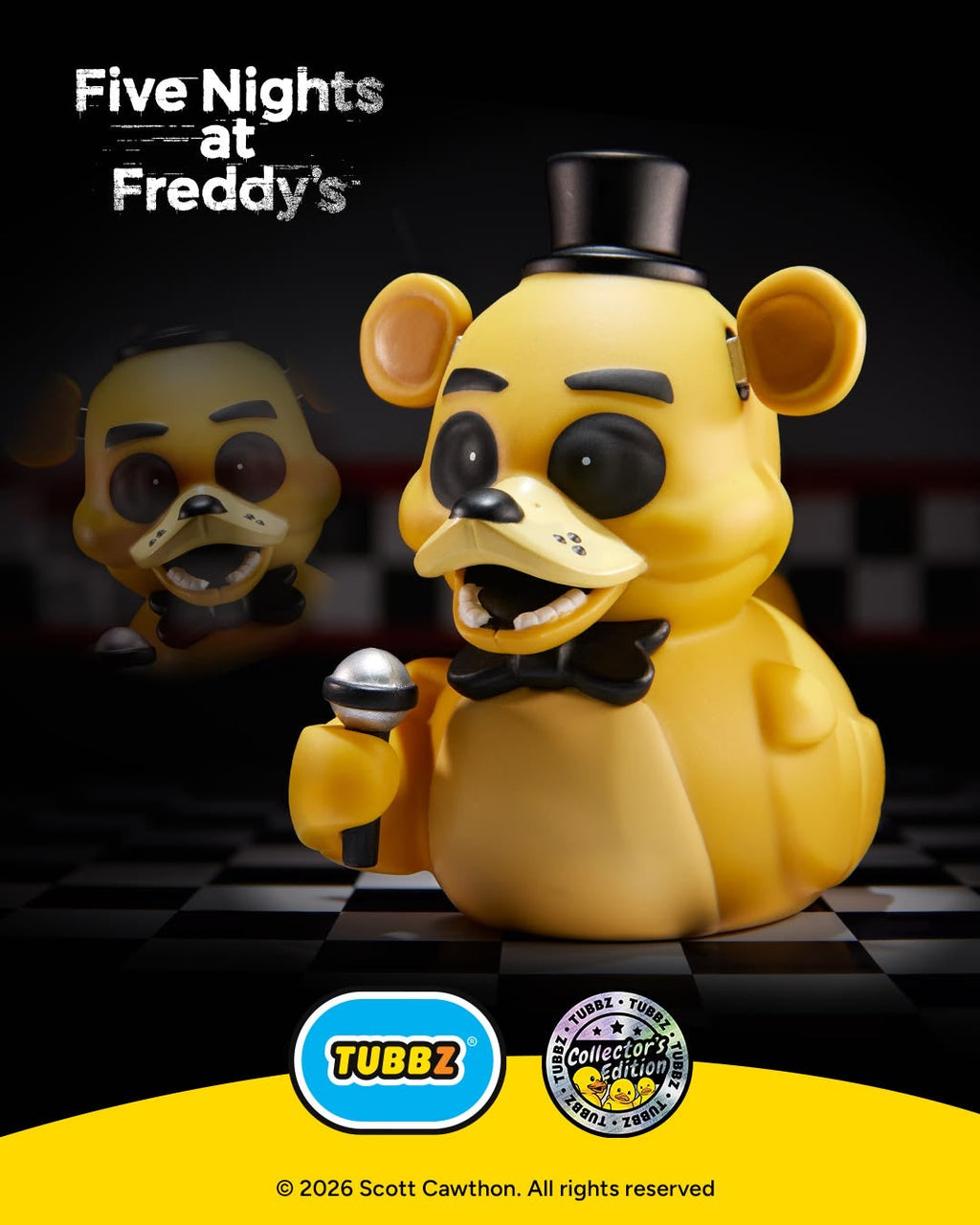 Canard Five Nights at Freddy's: Golden Freddy TUBBZ (Collector's Edition)