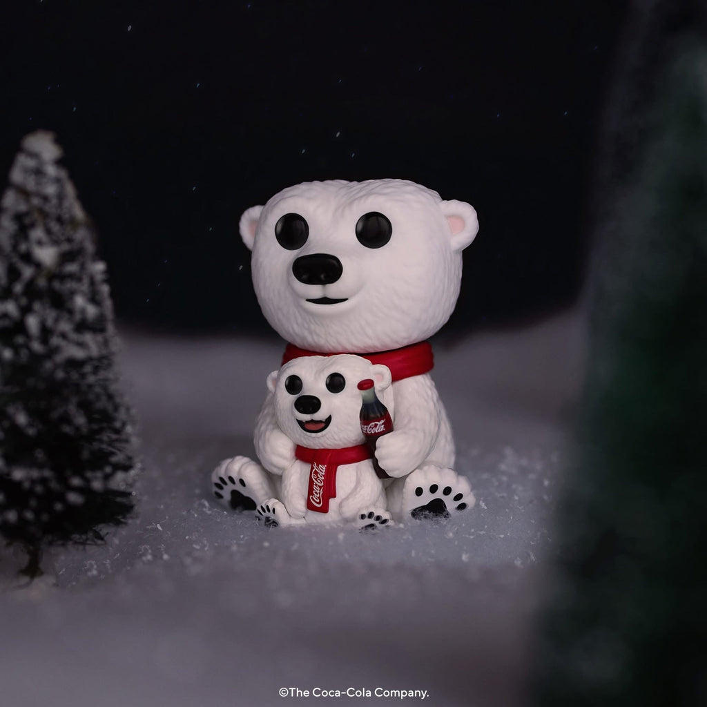 Pop! Coca-Cola Белый медведь с детенышем