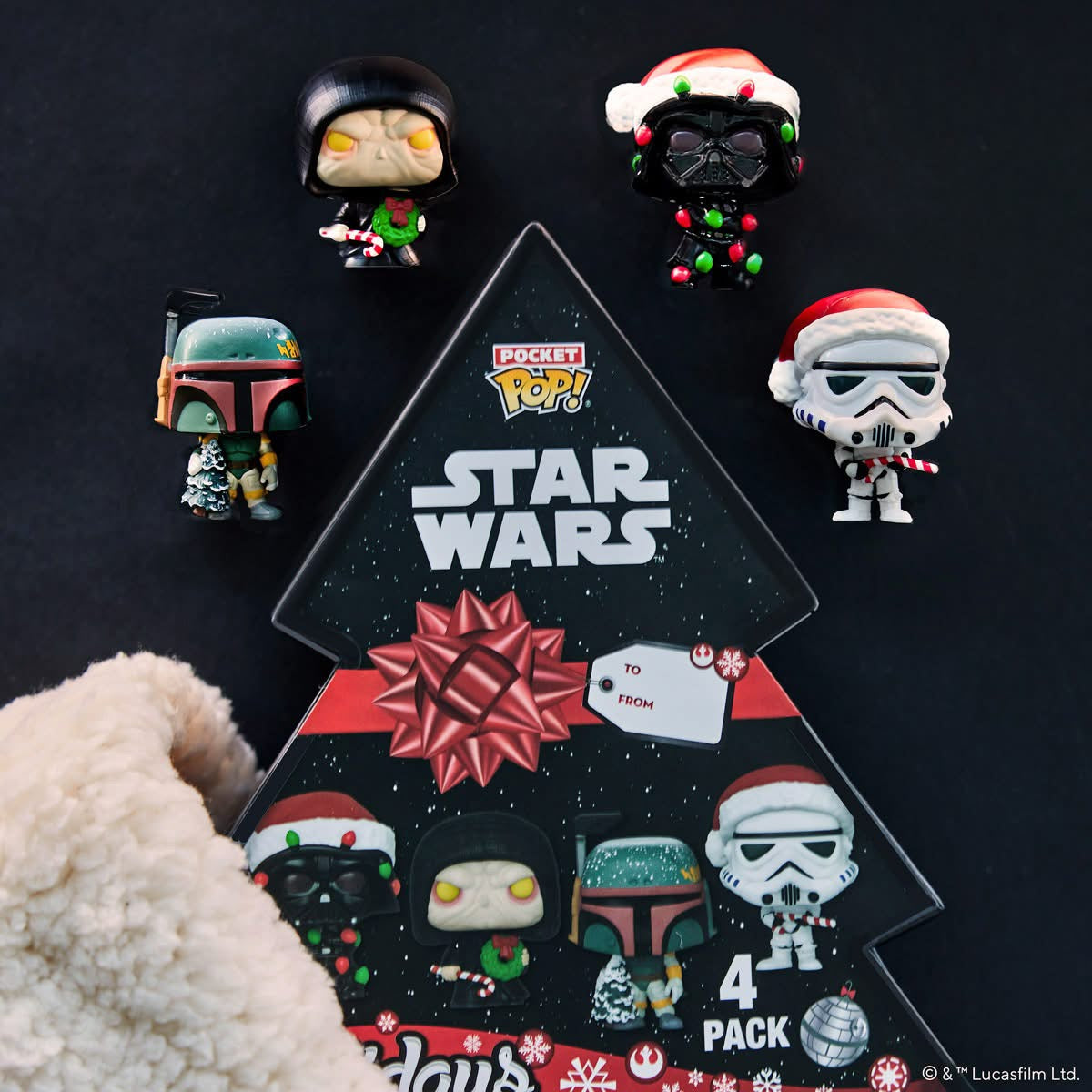 Pocket Pop! Holiday Star Wars 4-Pack