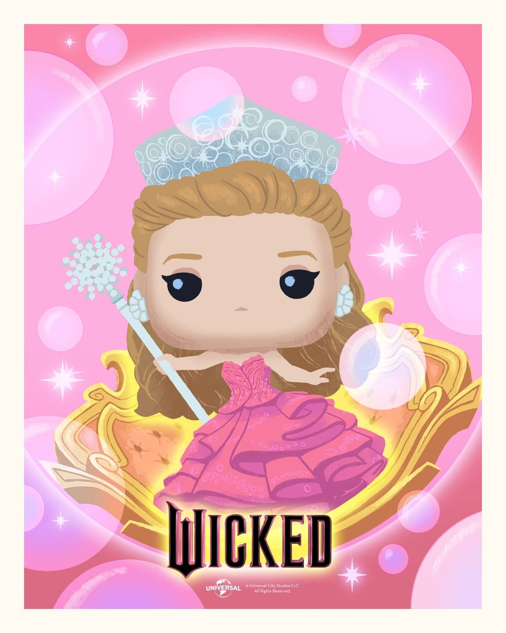 Pop! Glinda w sukience Bubble