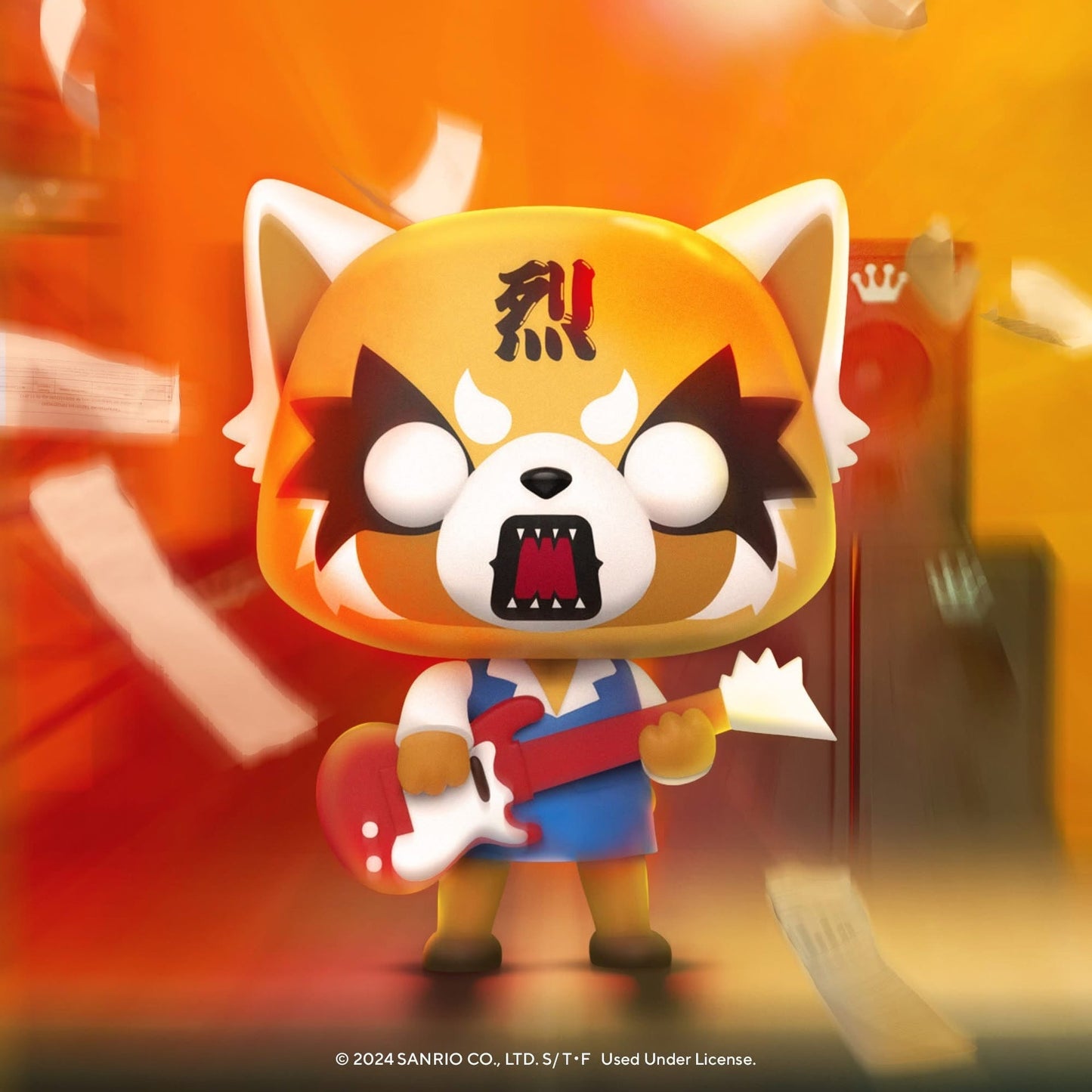 Pop! Aggretsuko cu chitară