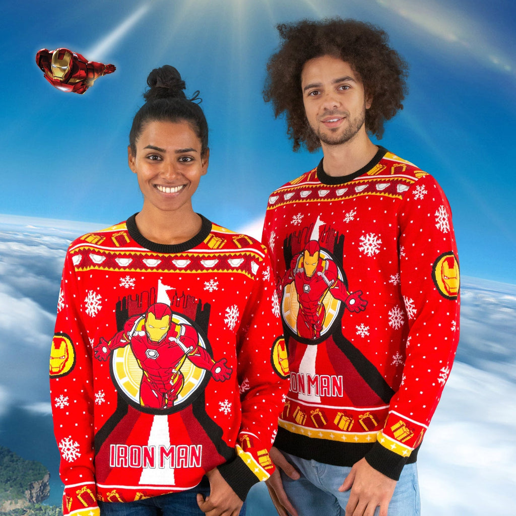 Pull de Noël Iron Man