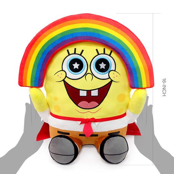 HugMe Plyšový - Duhový SpongeBob
