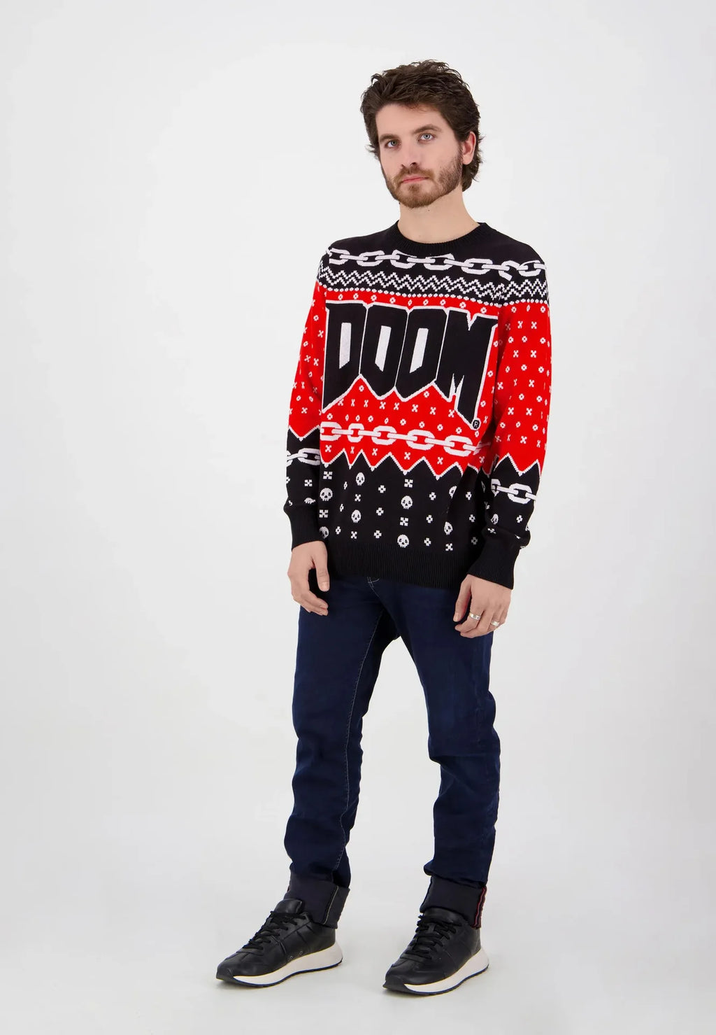 Pull de Noël Doom – vue produit 5