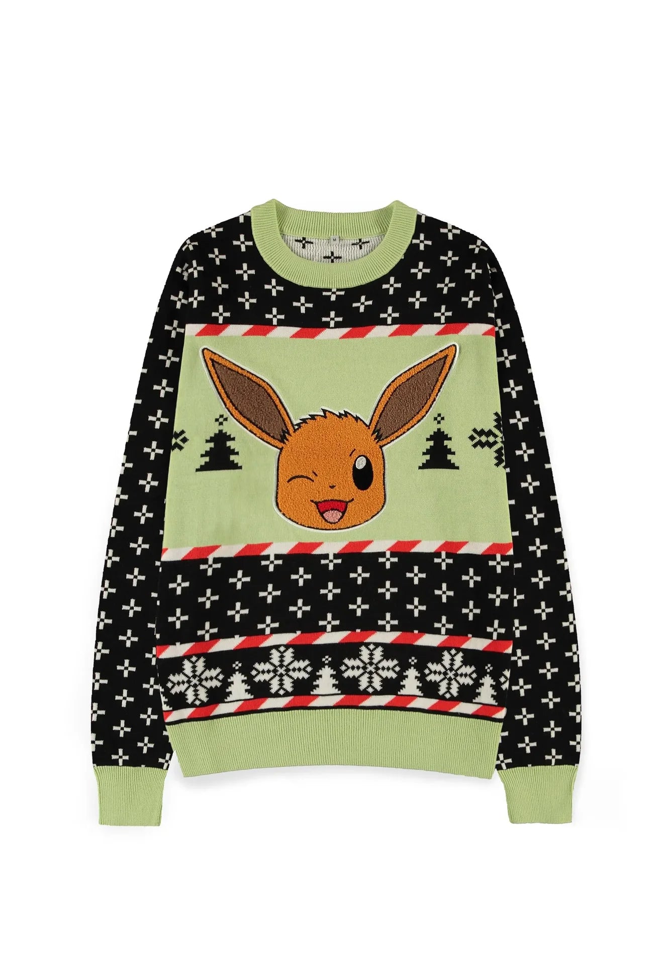 Коледен пуловер с Pokemon - Eevee