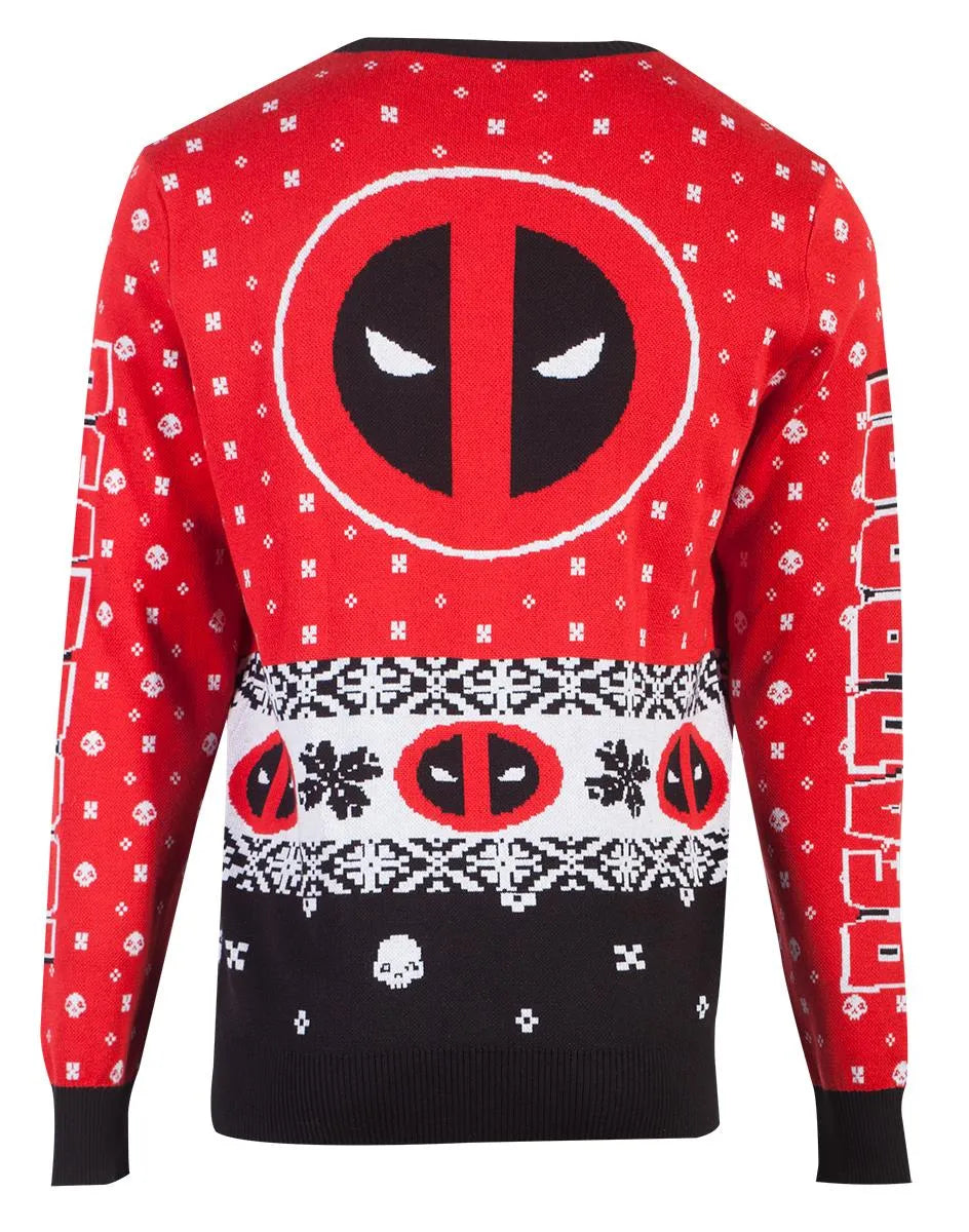 Vánoční svetr s Deadpoolem 