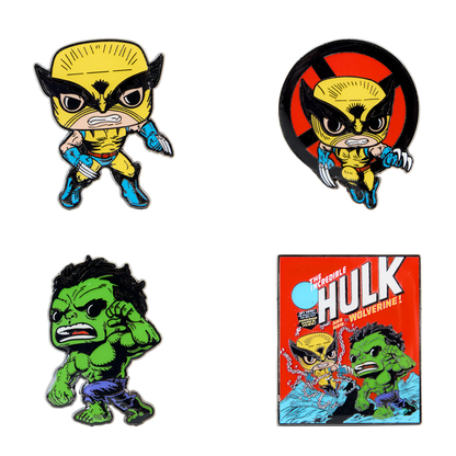 Wolverine 50. Jubiläum 4er-Pin-Set