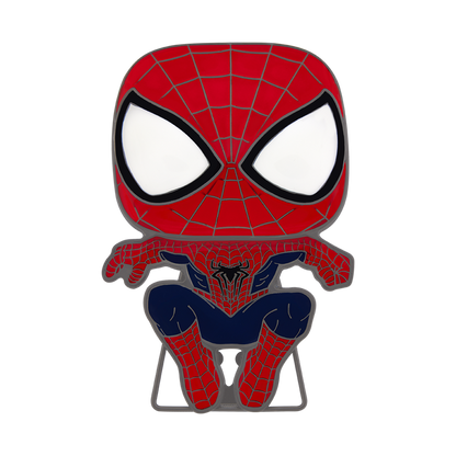 SPIDER-MAN Pop Large Enamel Pin N° 28 Andrew Garfield POP! PIN THE AMAZING SPIDER-MAN (GLOW)