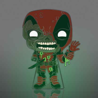 Pop! Pin Zombie Deadpool (Glow)