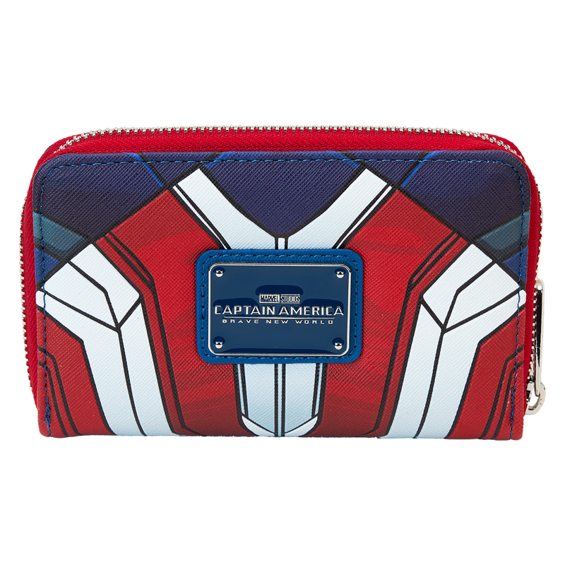 captain america brave new world cosplay zip around wallet