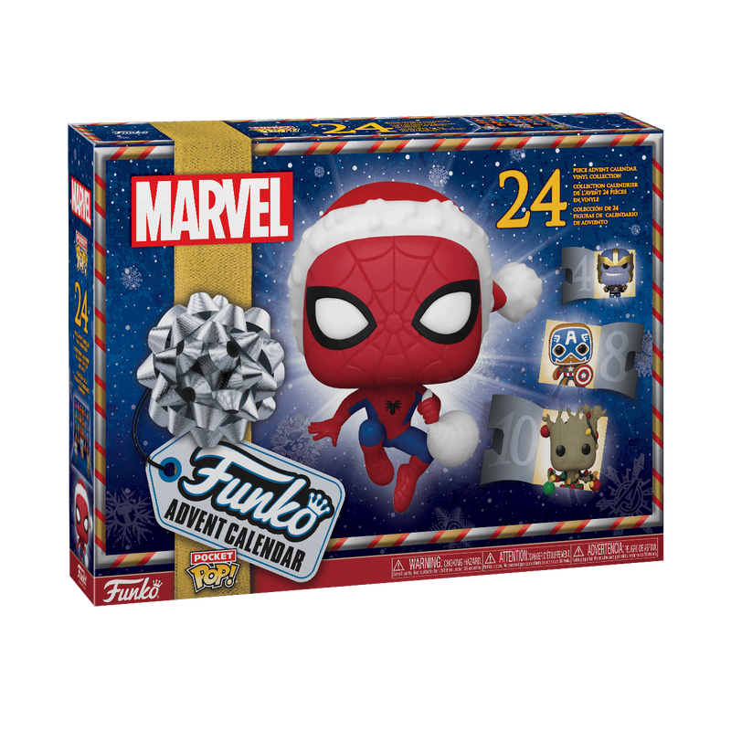 Calendrier de l'avent Marvel Funko Pocket Pop! 2022 Spider-man Funko