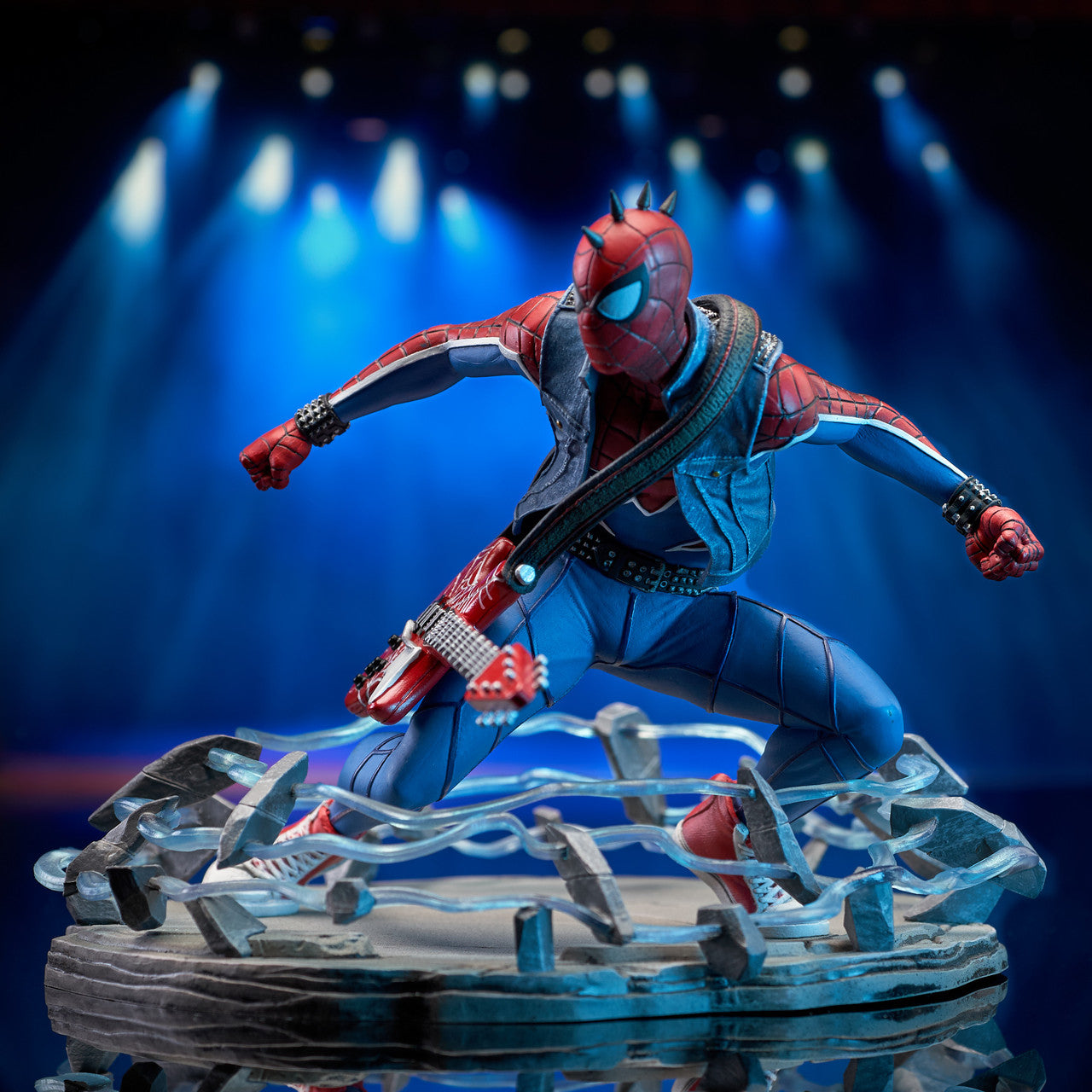 „Spider-Punk“ galerijos diorama 