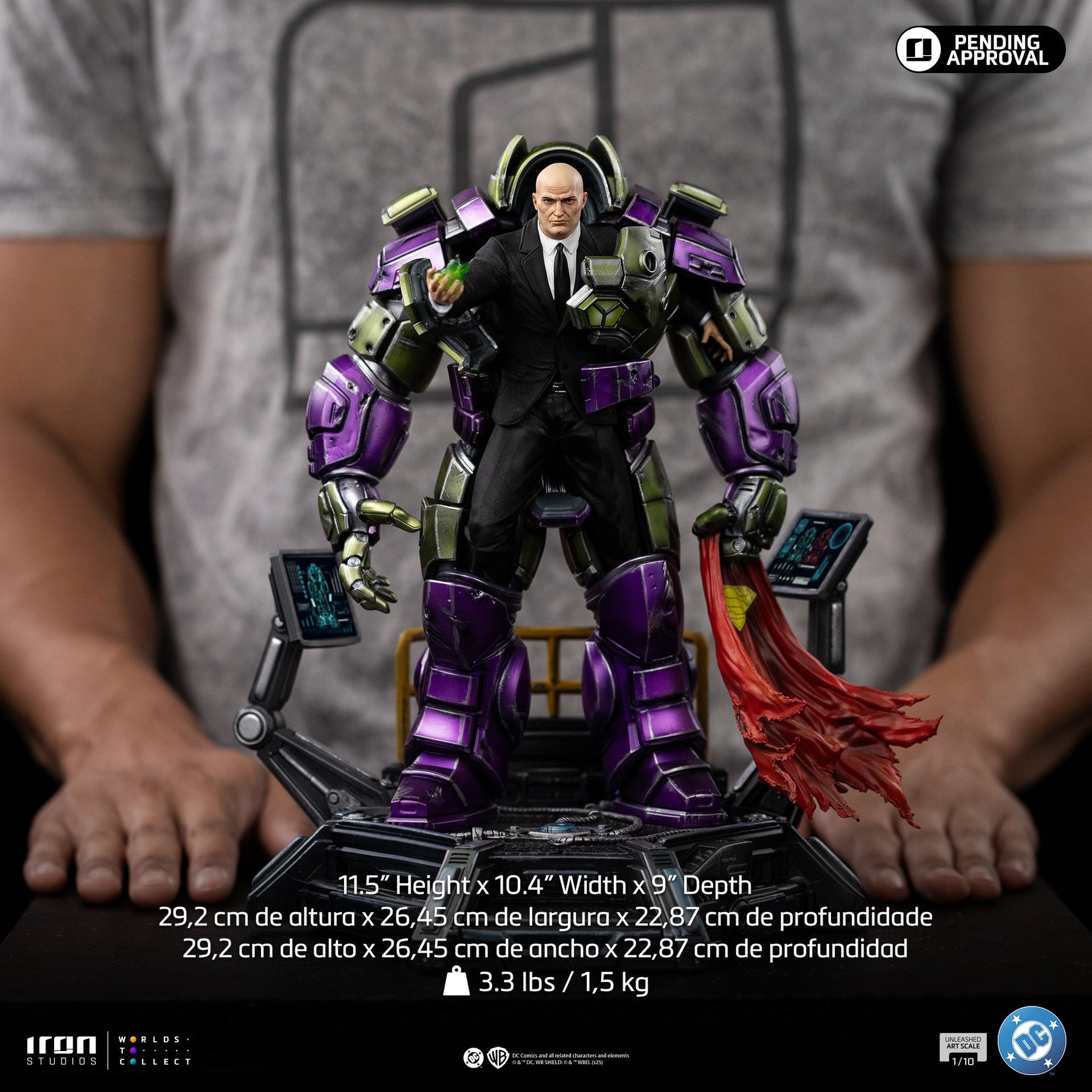 Statue Lex Luthor Unleashed - DC Comics - Deluxe Art Scale 1/10