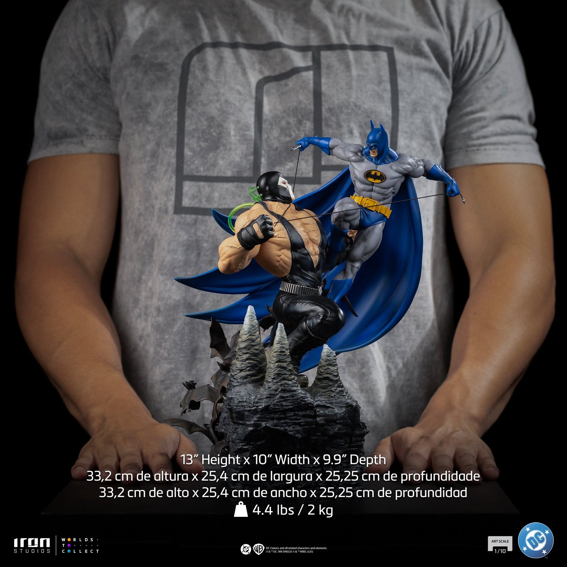 Statue Batman vs Bane - DC Comics - Art Scale 1/10
