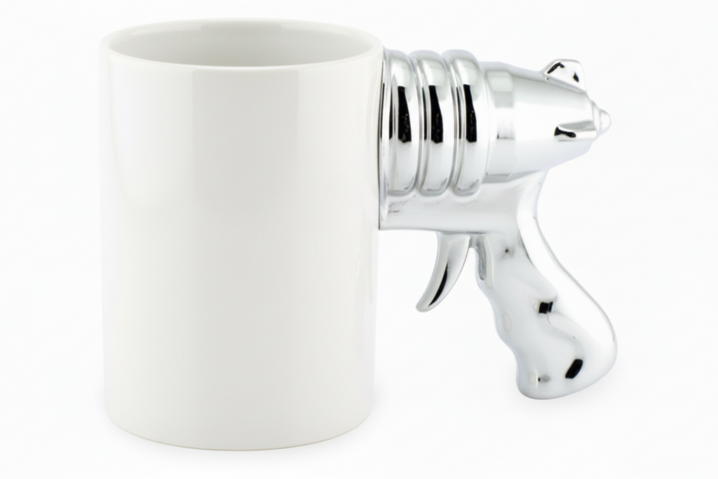 Laserpistolmugg
