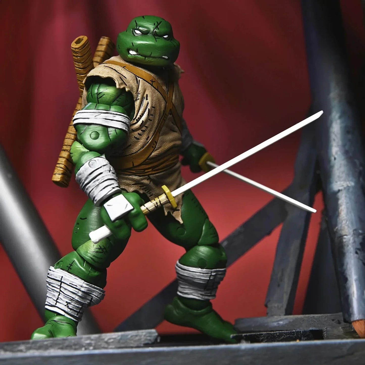 teenage mutant ninja turtles mirage comics 7 scale action figure michelangelo the wanderer neca