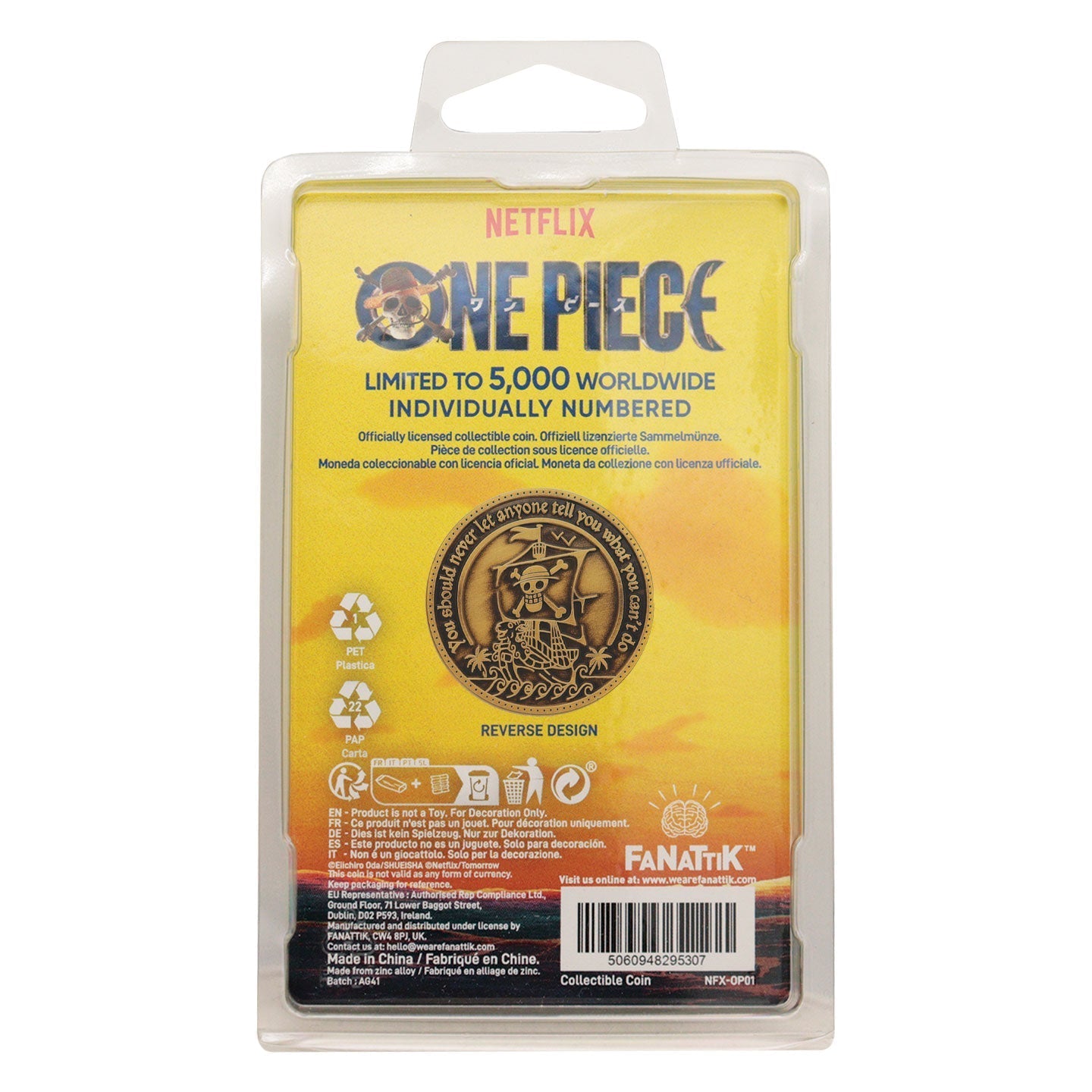 Moneta da collezione di One Piece