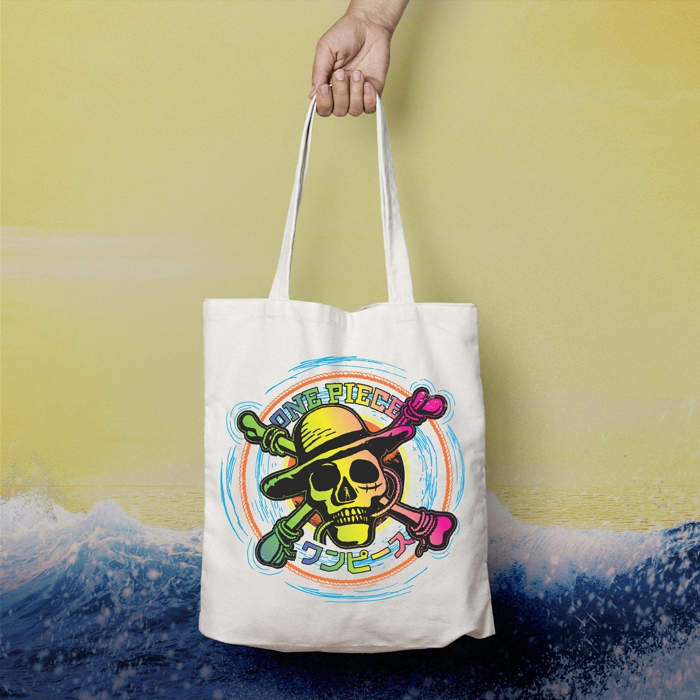Borsa tote One Piece - Jolly Roger 