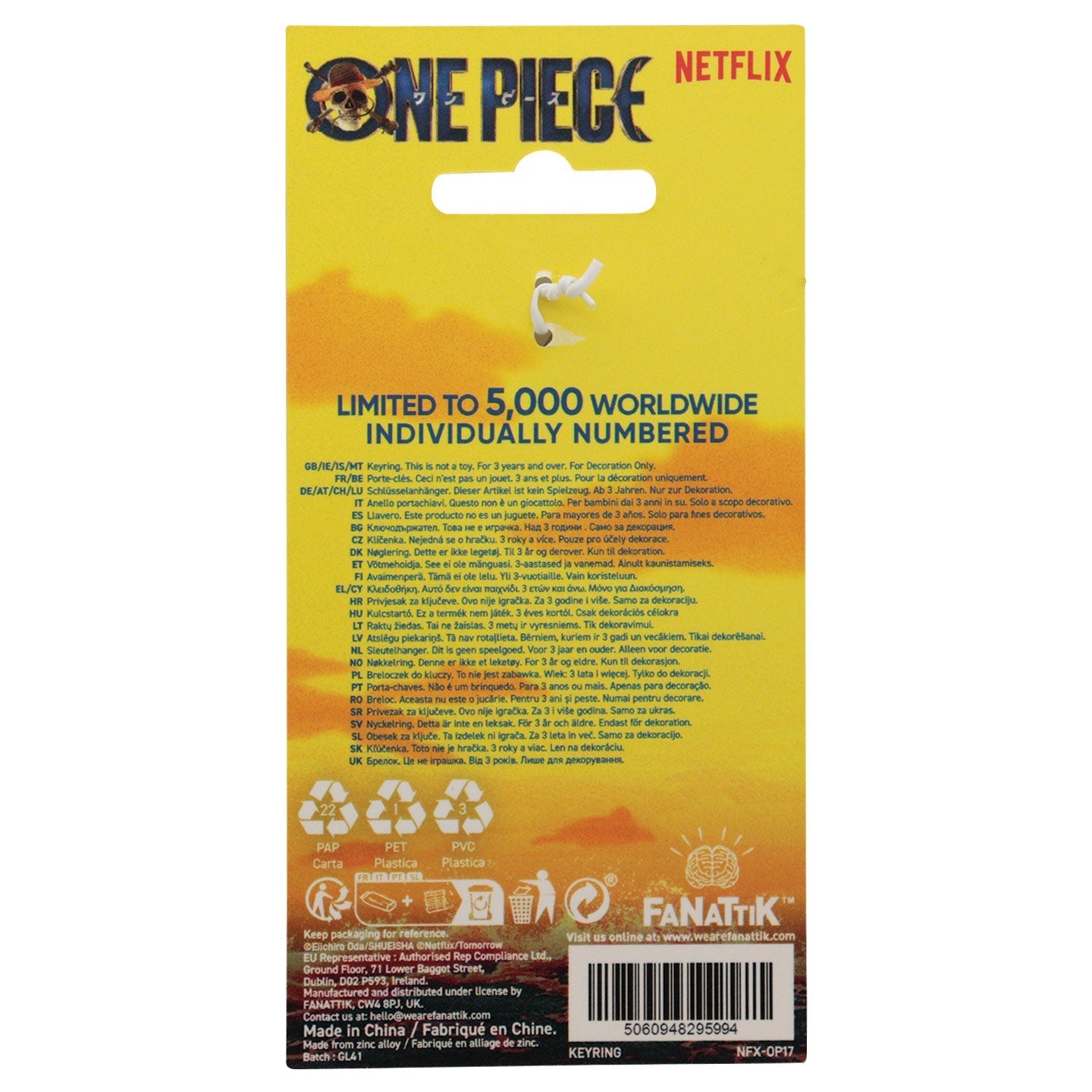 Portachiavi One Piece - News Coo