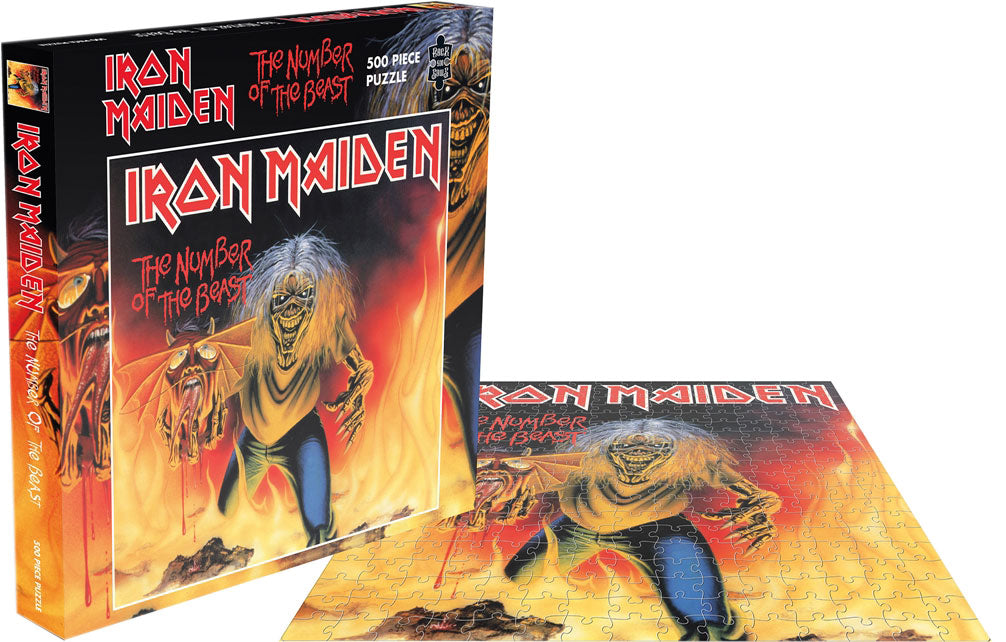 „Iron Maiden“ žvėries numerio dėlionė – 500 p.