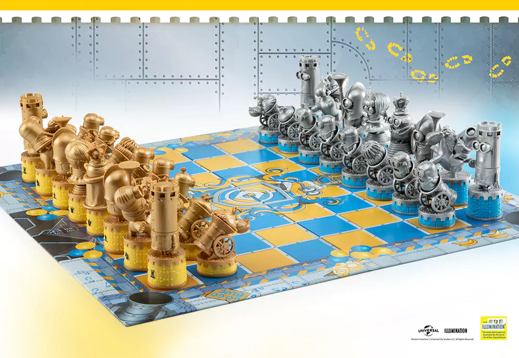 Minions Schachbrett - Mittelalterliches Chaos