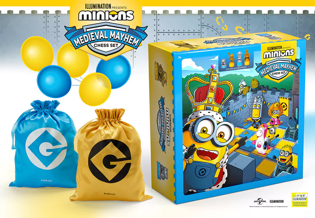 Minions Schachbrett - Mittelalterliches Chaos