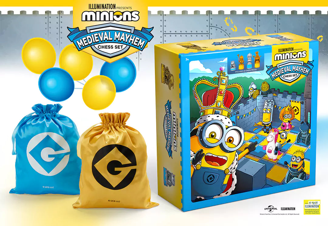 Minions Schachbrett - Mittelalterliches Chaos