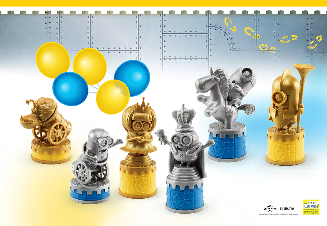 Minions Schachbrett - Mittelalterliches Chaos