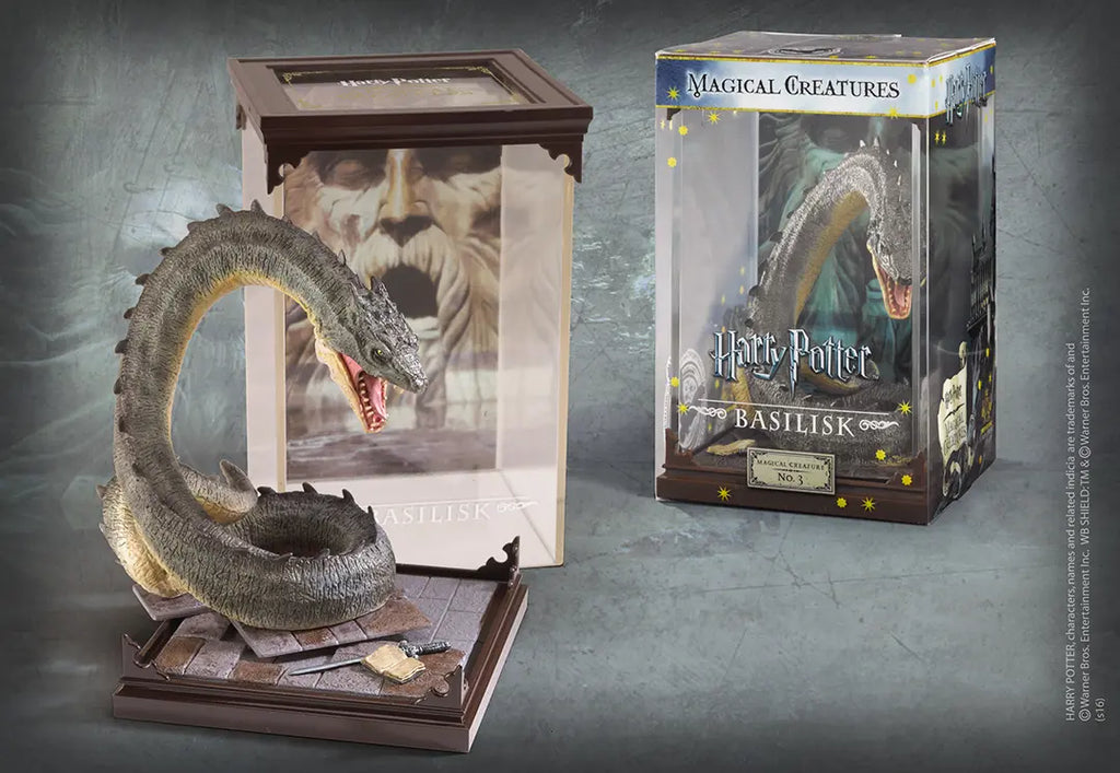 Figurine di Harry Potter - Creature magiche - Basilisco
