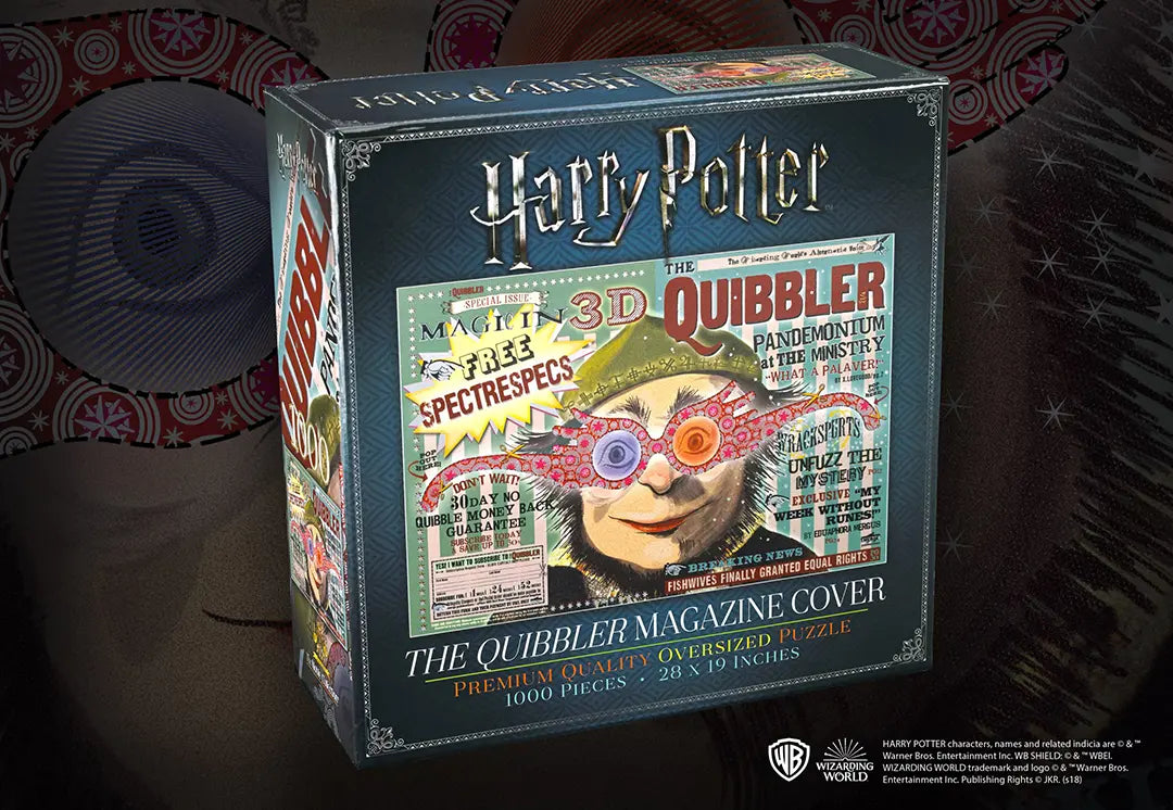Harry Potter-puslespil - Forsiden af ​​Quibbler Magazine