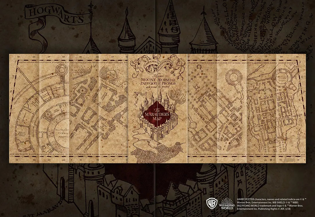 Harry Potter Puslespil - Marauderens Kort