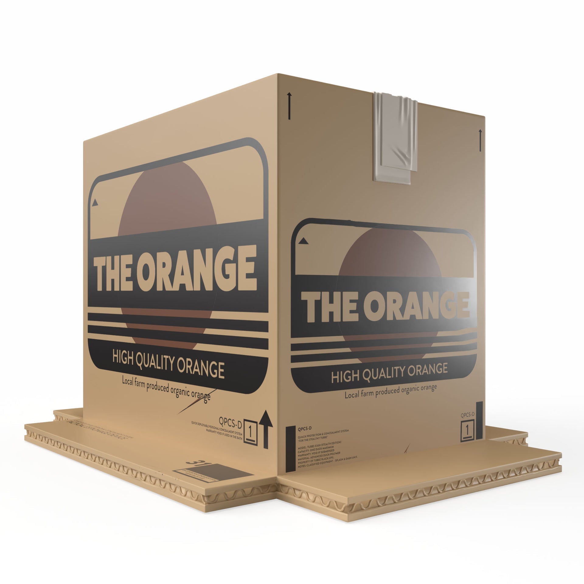 Canard Metal Gear Solid: la Boite Orange TUBBZ (First Edition)