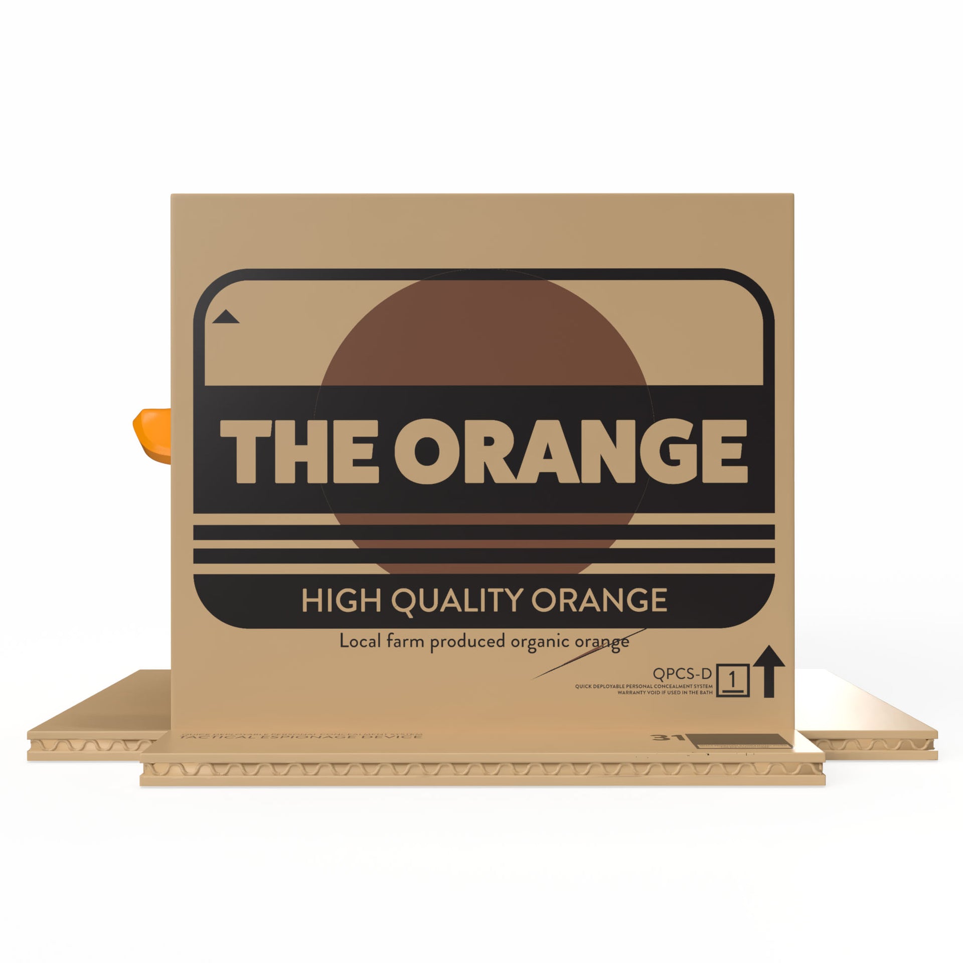 Canard Metal Gear Solid: la Boite Orange TUBBZ (First Edition)