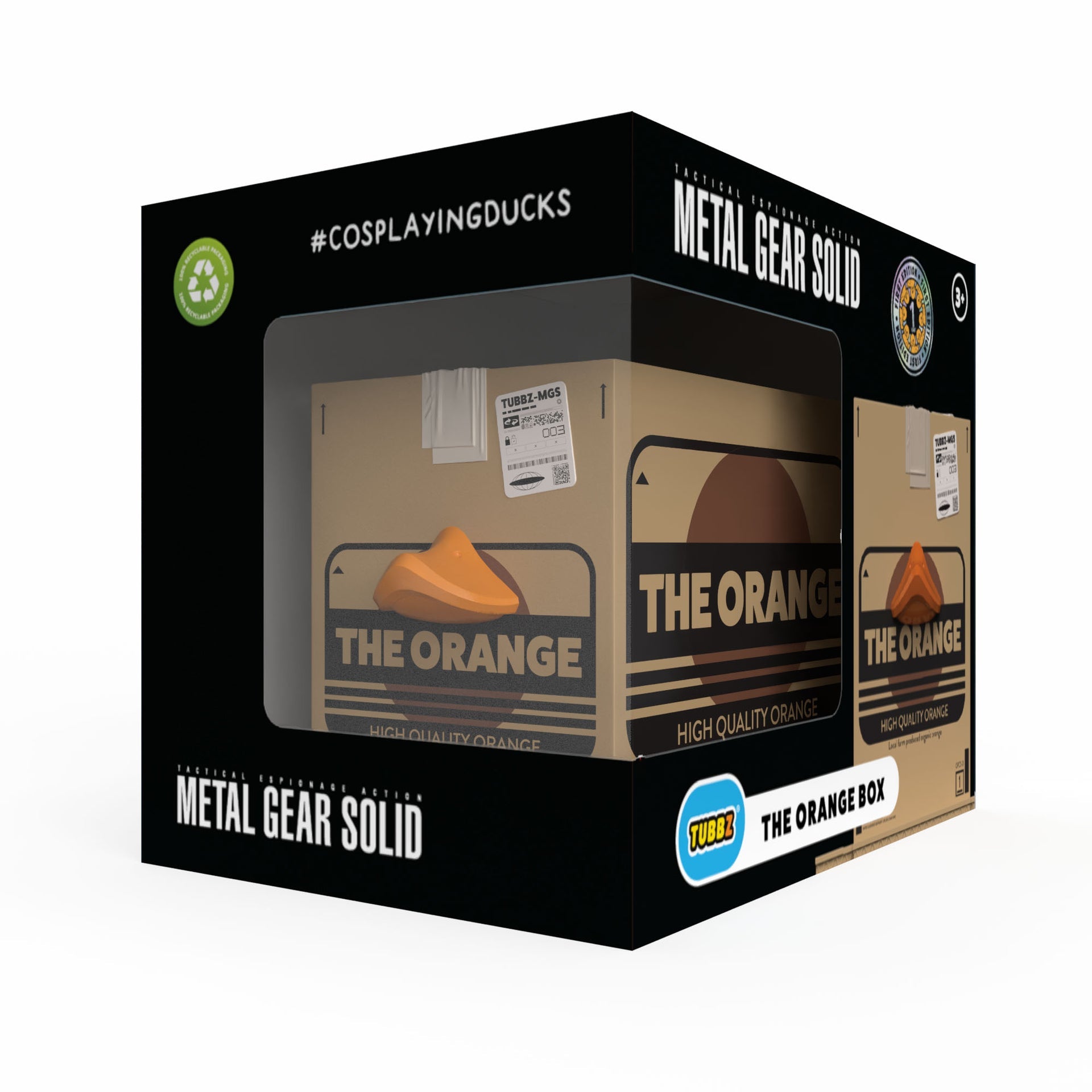 Canard Metal Gear Solid: la Boite Orange TUBBZ (First Edition)