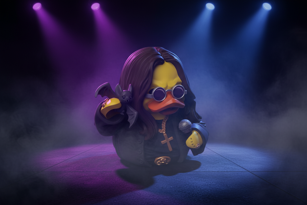 TUBBZ Ozzy Osbourne Ente (Erstausgabe)