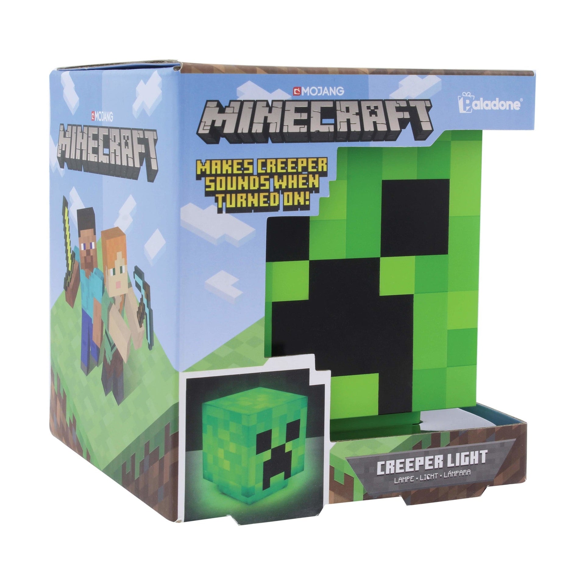 Minecraftová lampa - Creeper