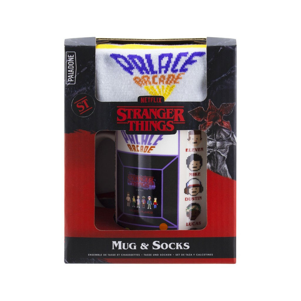 Комплект чаша и чорапи „Stranger Things“