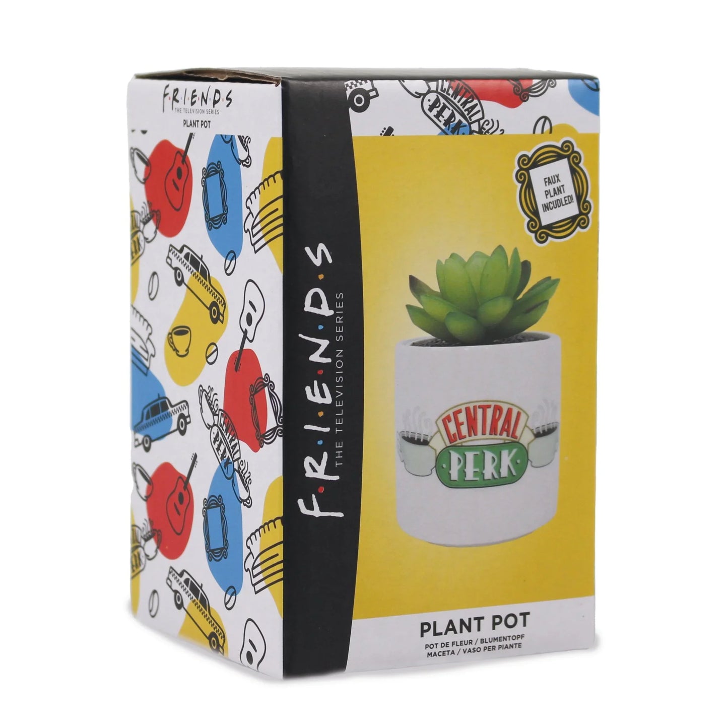 Pot avec Fausse Plante Friends - Central Perk