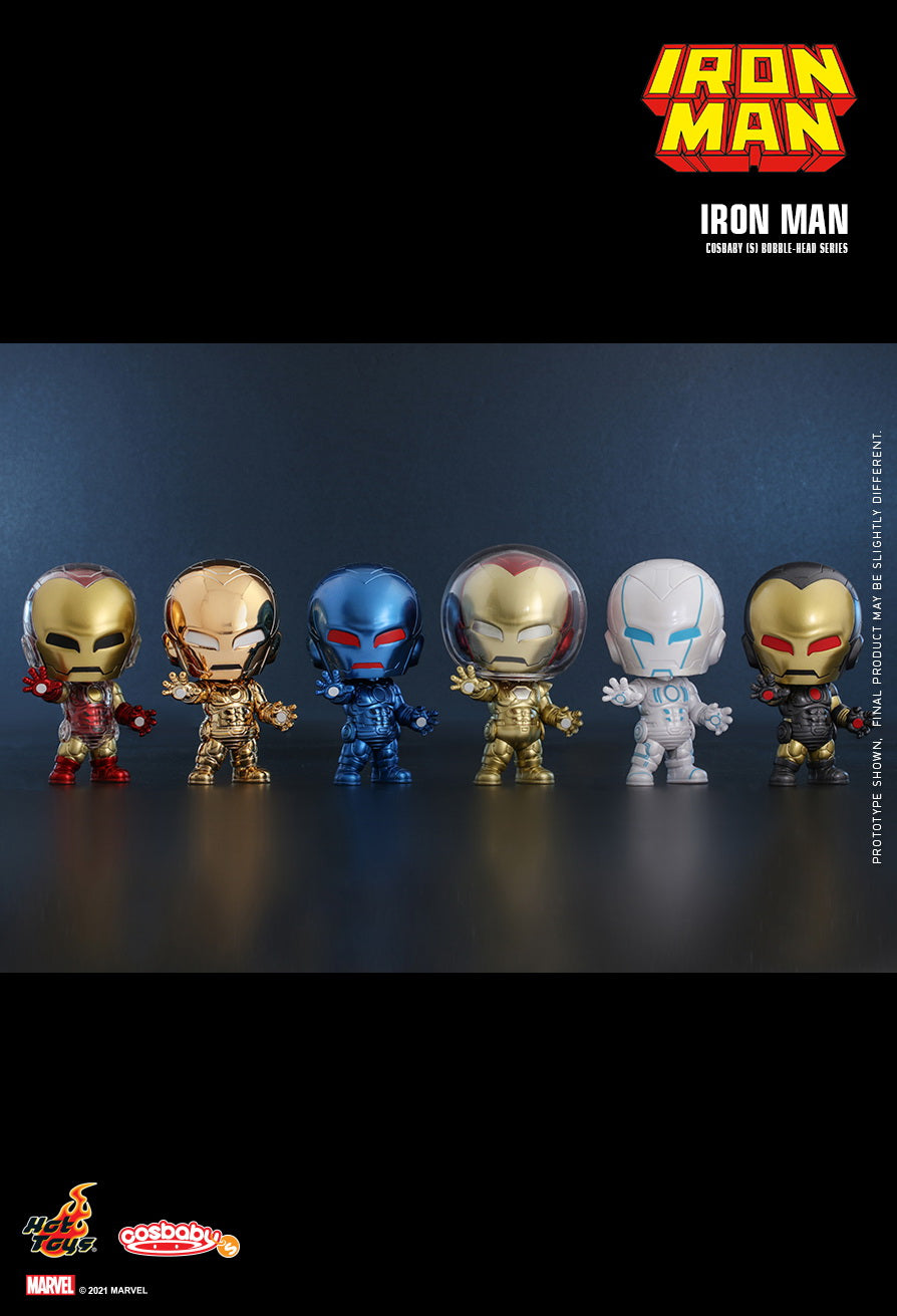 Iron Man (Metalické zlaté brnění) Cosbaby 