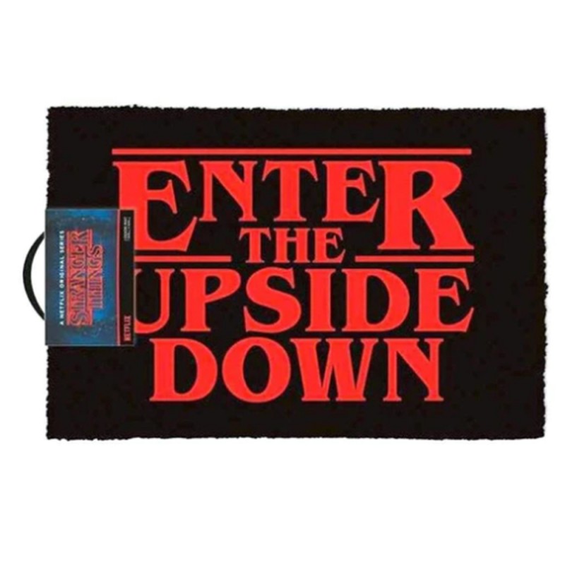 paillasson stranger things enter the upside down pyramid