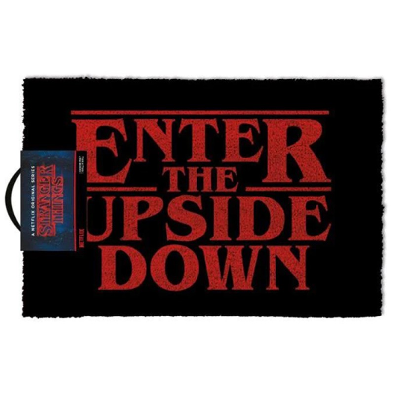 paillasson stranger things enter the upside down pyramid