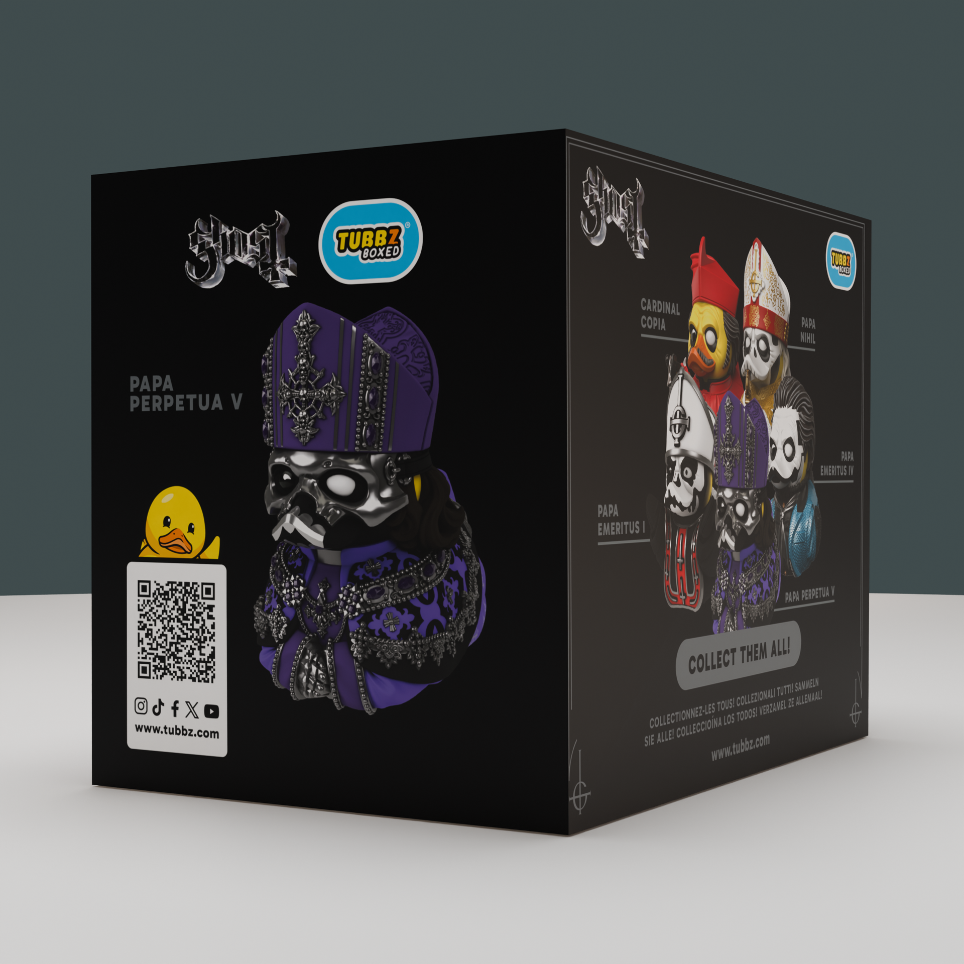 Ghost Ente: Papa Perpetua V TUBBZ (Boxed Edition) - VORBESTELLUNG