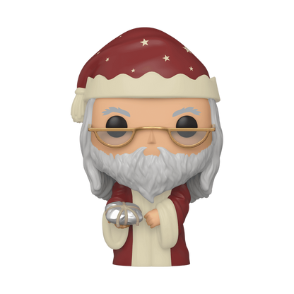 Harry Potter Funko POP! Movies Vinyl figurine Holiday Albus Dumbledore Noël 125| Figurines Harry Potter Funko