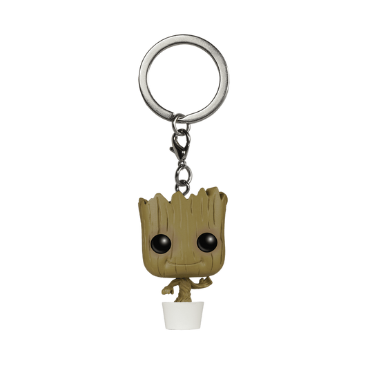 Dancing Groot Funko Pop! Keychain | Pocket Pop Keychains : Guardians of the Galaxy Dancing Groot Funko