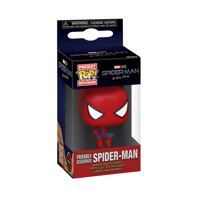 pop keychain spider man leaping sm2